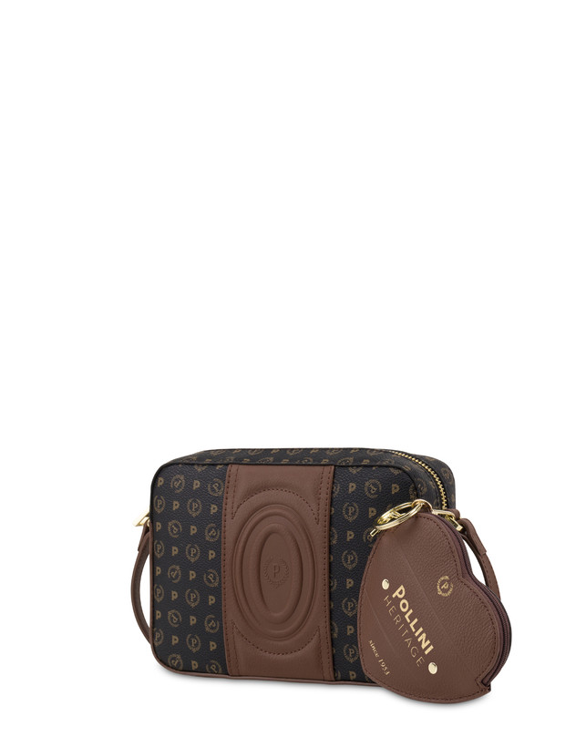Pollini Borsa A Tracolla Heritage 70th Anniversary Nero/marrone 2025
