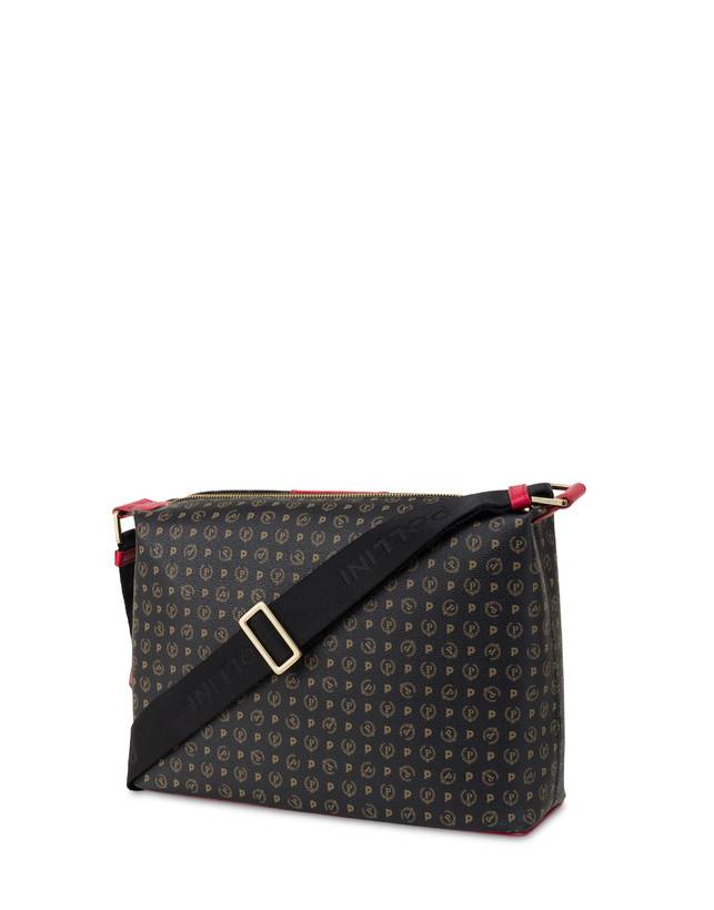 Pollini Borsa A Spalla Heritage 70th Anniversary Nero/rosso Nuovo