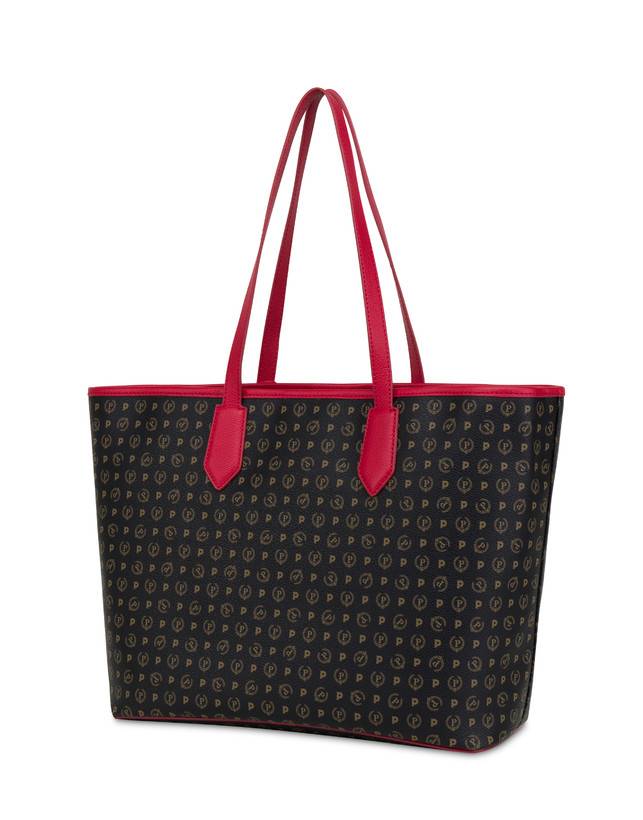 Pollini Shopping Bag Heritage 70th Anniversary Nero/rosso Qualità