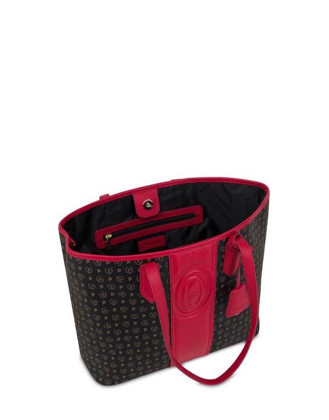 Pollini Shopping Bag Heritage 70th Anniversary Nero/rosso Qualità