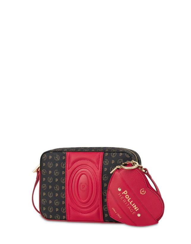 Pollini Borsa A Tracolla Heritage 70th Anniversary Nero/rosso Vendita
