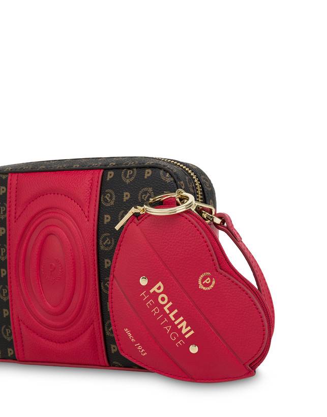 Pollini Borsa A Tracolla Heritage 70th Anniversary Nero/rosso Vendita