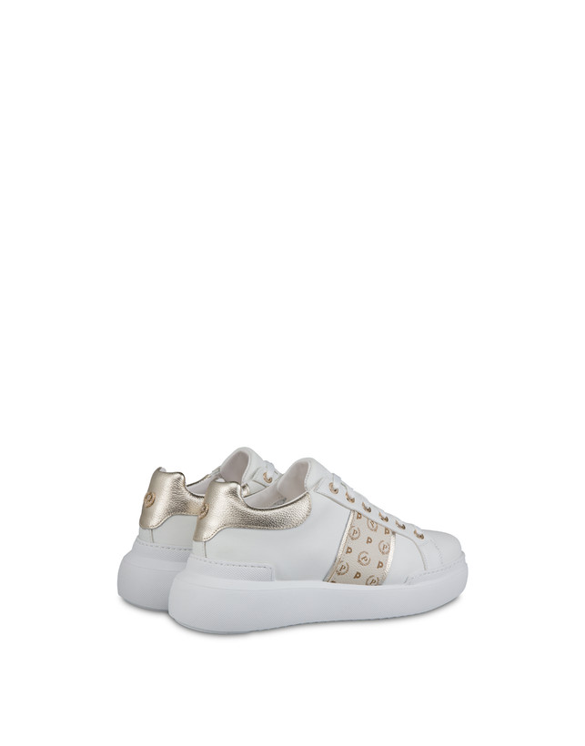 Pollini Sneaker Avorio/platino/bianco Convenienza