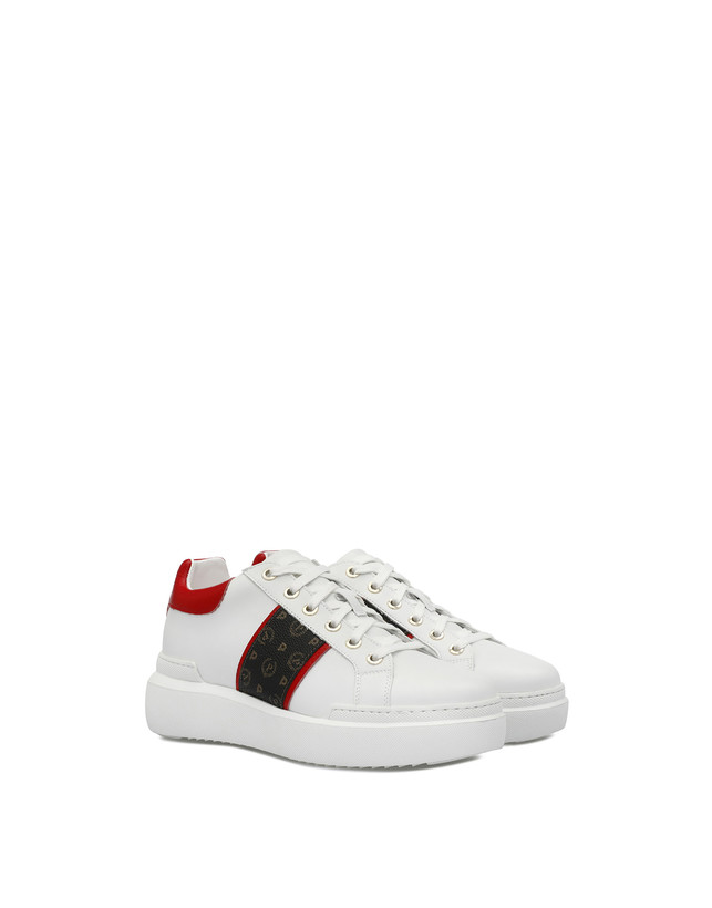 Pollini Sneaker Nero/lacca/bianco Novità