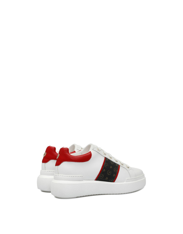 Pollini Sneaker Nero/lacca/bianco Novità