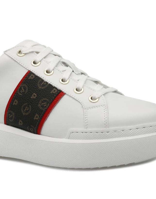 Pollini Sneaker Nero/lacca/bianco Novità