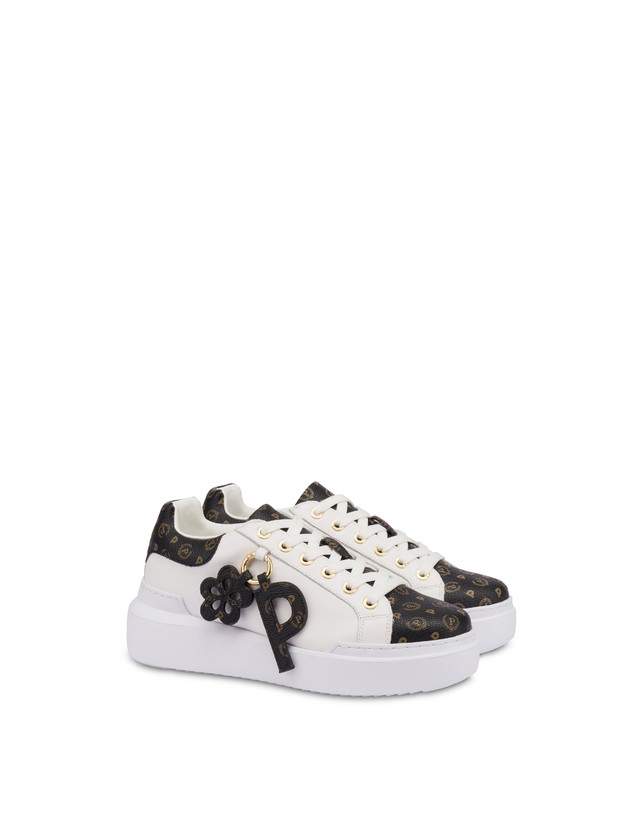 Pollini Sneakers Con Charm Heritage Carry Nero Sconto