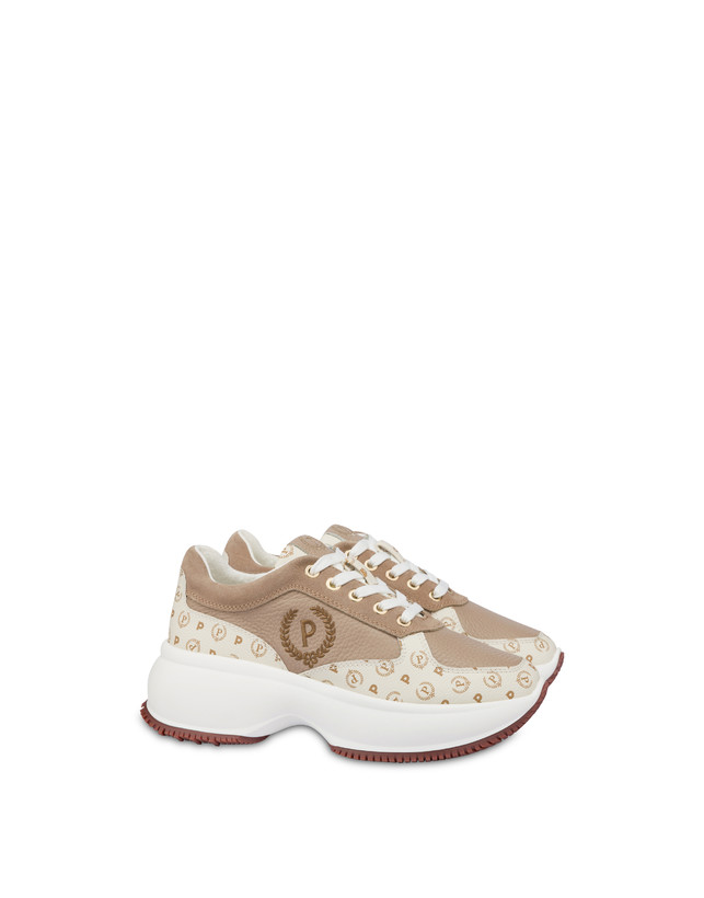Pollini Sneakers Pong Heritage Avorio/avorio Outlet