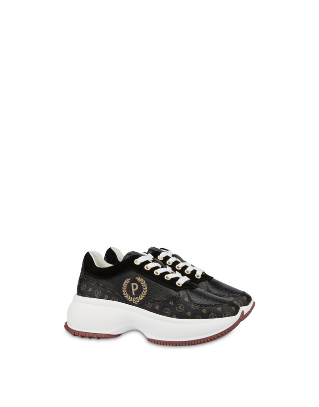 Pollini Sneakers Pong Heritage Nero/nero In Vendita