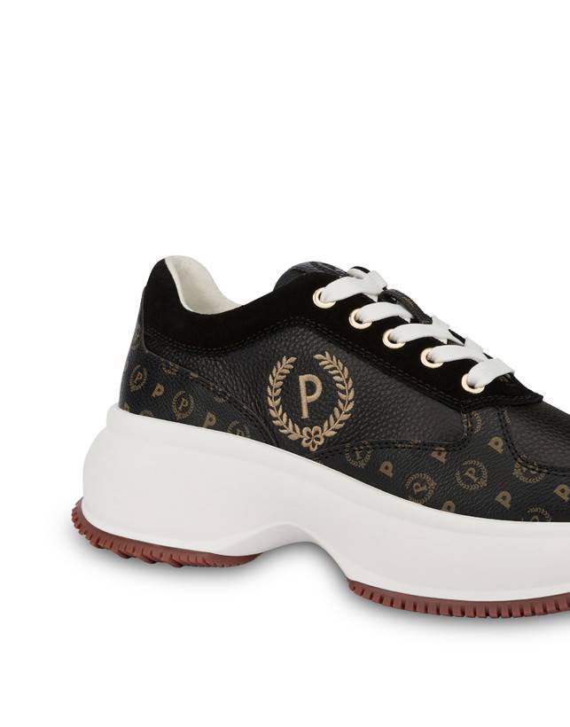 Pollini Sneakers Pong Heritage Nero/nero In Vendita
