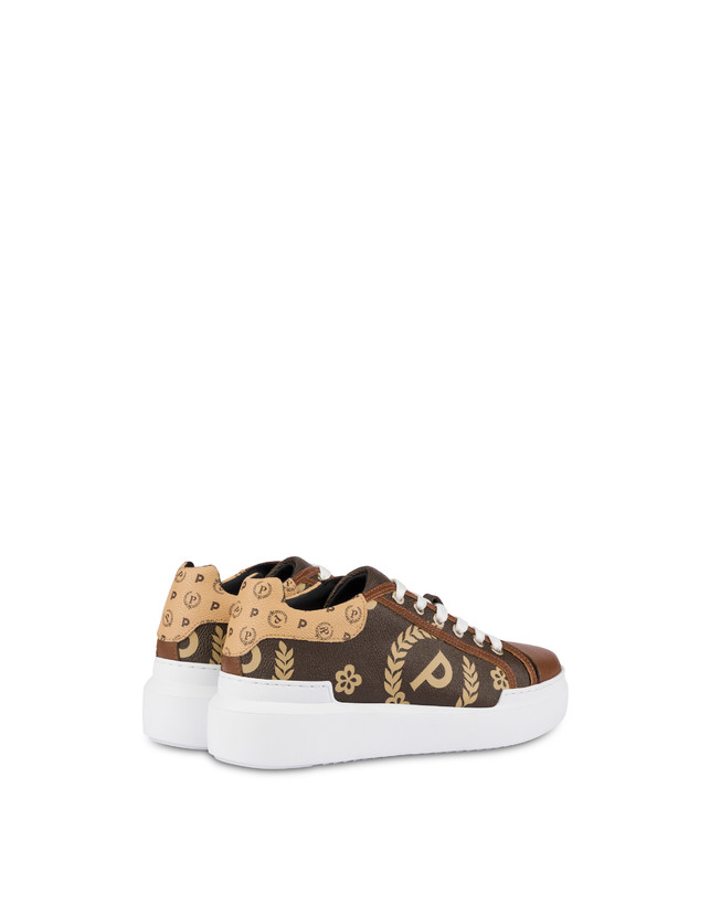 Pollini Sneakers Maxi Heritage Day Sì! Crema/marrone/marrone Offerte