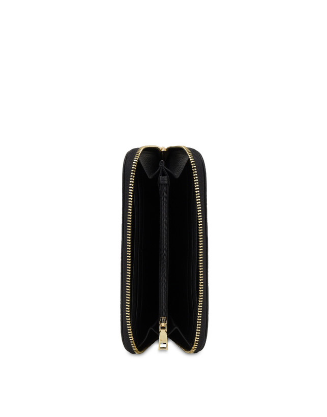 Pollini Portafoglio Zip Around Day-si! Heritage Nero/nero/nero Italy