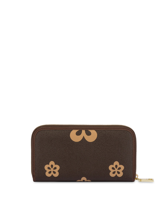 Pollini Portafoglio Zip Around Day-si! Heritage Crema/marrone/marrone Italia