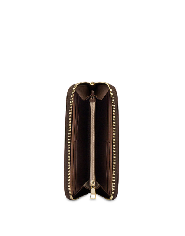Pollini Portafoglio Zip Around Day-si! Heritage Crema/marrone/marrone Italia