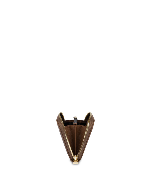 Pollini Portafoglio Zip Around Heritage Logo Classic Multicolor/marrone 2025