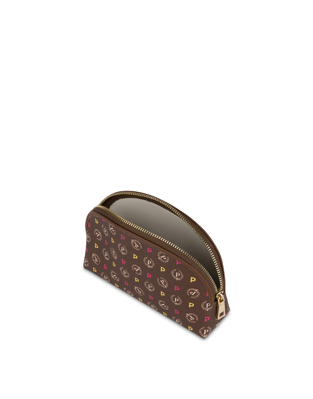 Pollini Pouch Heritage Logo Classic Multicolor/marrone Pezzi Unici