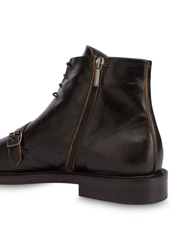 Pollini Stivaletti In Capra 1920 T.moro Promozione Limitata