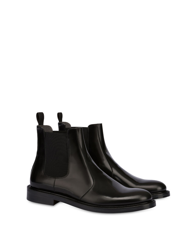Pollini Beatles In Vitello Abrasivato 1920 Nero Shopping Online