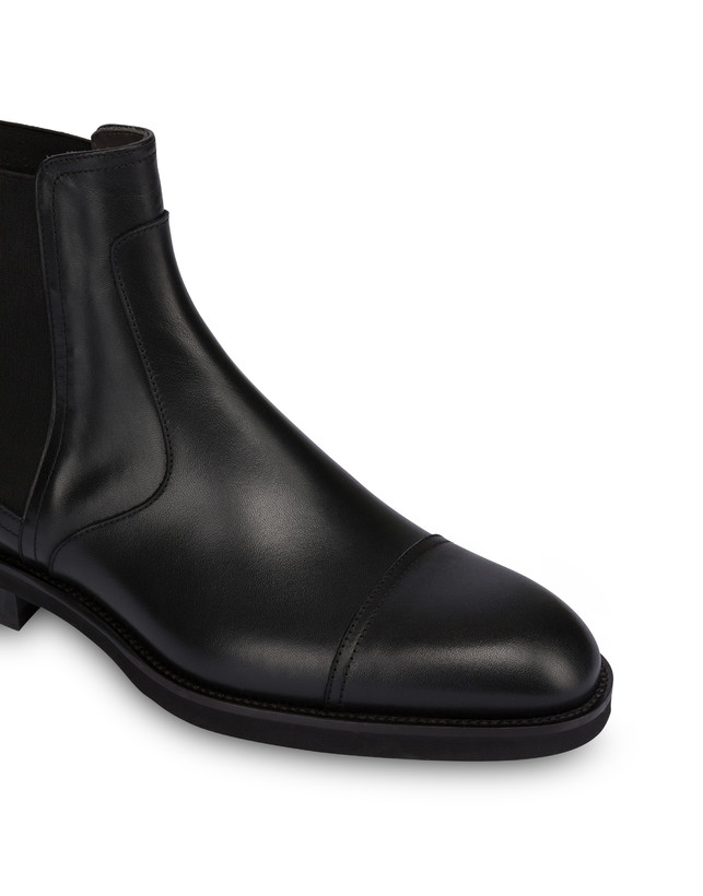Pollini Beatles In Vitello Liscio Gentlemen's Club Nero Prezzo Ridotto