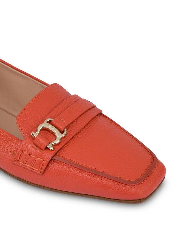 Pollini Mocassini In Vitello Uptown Cannella Presa