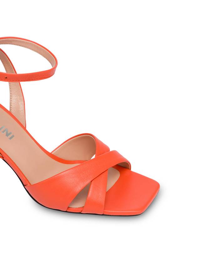 Pollini Sandali In Nappa Cote D'azur Coral Shopping Online