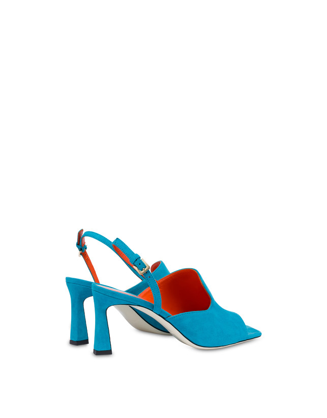 Pollini Mules Slingback In Camoscio Wave Pool Online