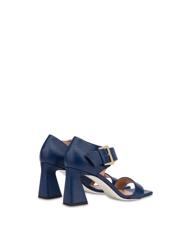 Pollini Sandali In Vitello Con Fibbia Ethos Navy Offerte