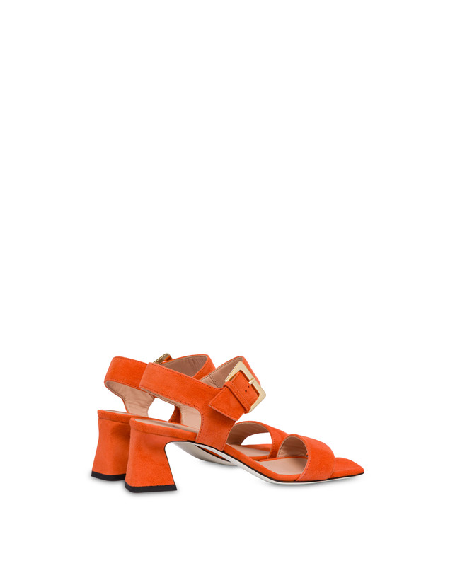 Pollini Sandali In Camoscio Nina Coral Saldi Di Fabbrica