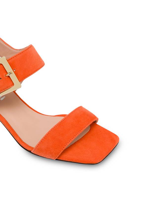 Pollini Sandali In Camoscio Nina Coral Saldi Di Fabbrica