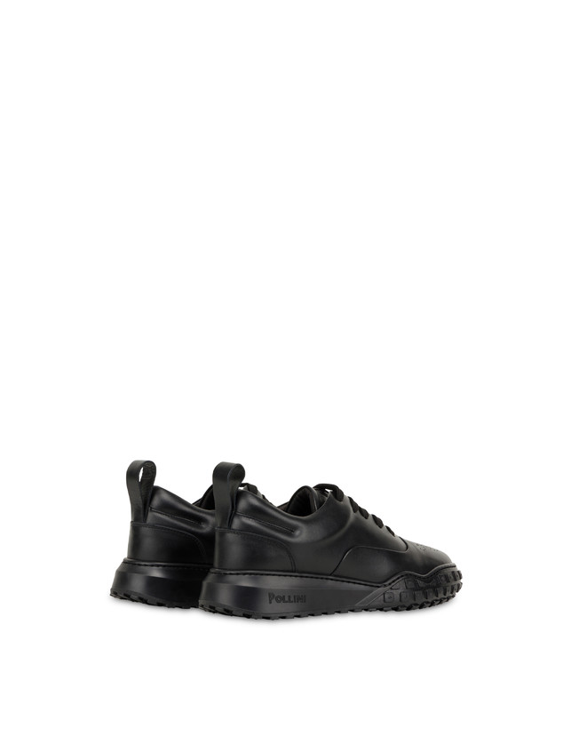 Pollini Sneakers In Vitello Runabout In Saldo