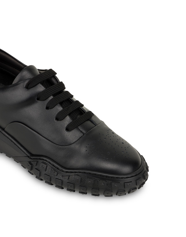 Pollini Sneakers In Vitello Runabout In Saldo