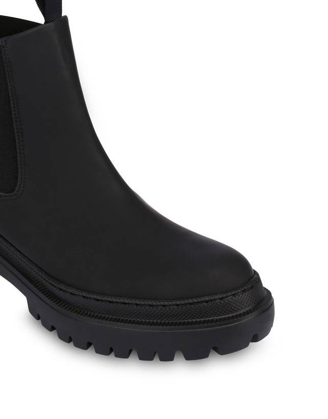 Pollini Beatles In Vitello Rubber Winter Step Nero Promozione