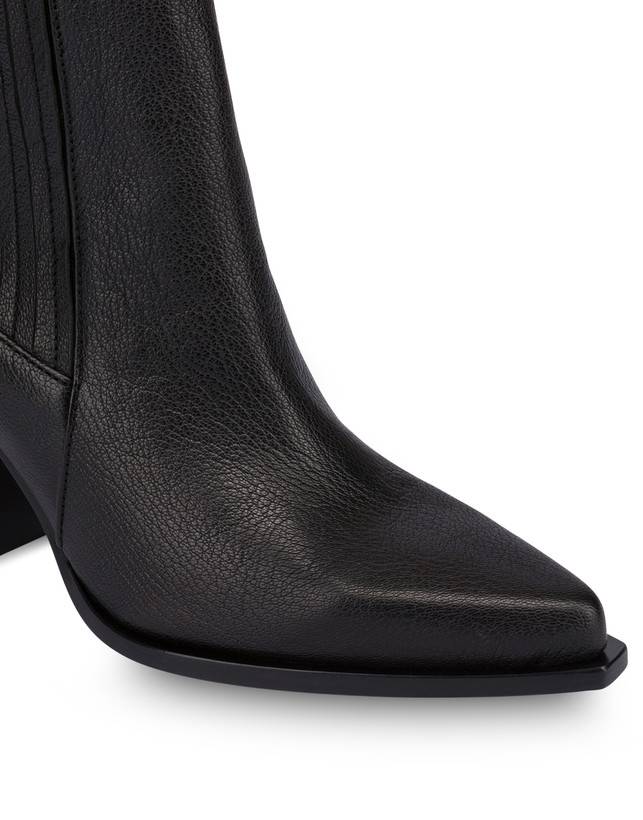 Pollini Stivaletti In Capra Madras Texas Flair Nero Consegna Veloce
