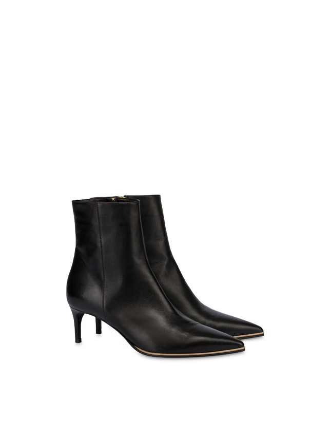 Pollini Stivaletti In Nappa Attitude Nero Shopping Online