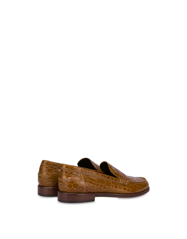 Pollini Mocassini In Vitello Stampa Cocco Oxford Novità