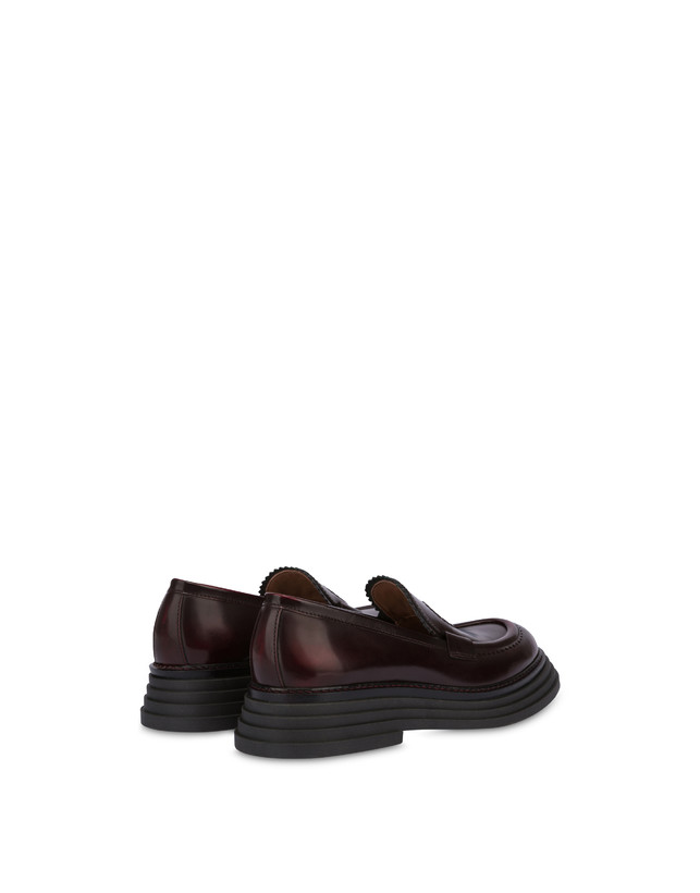 Pollini Mocassini In Vitello Abrasivato Stairway Mosto Saldi