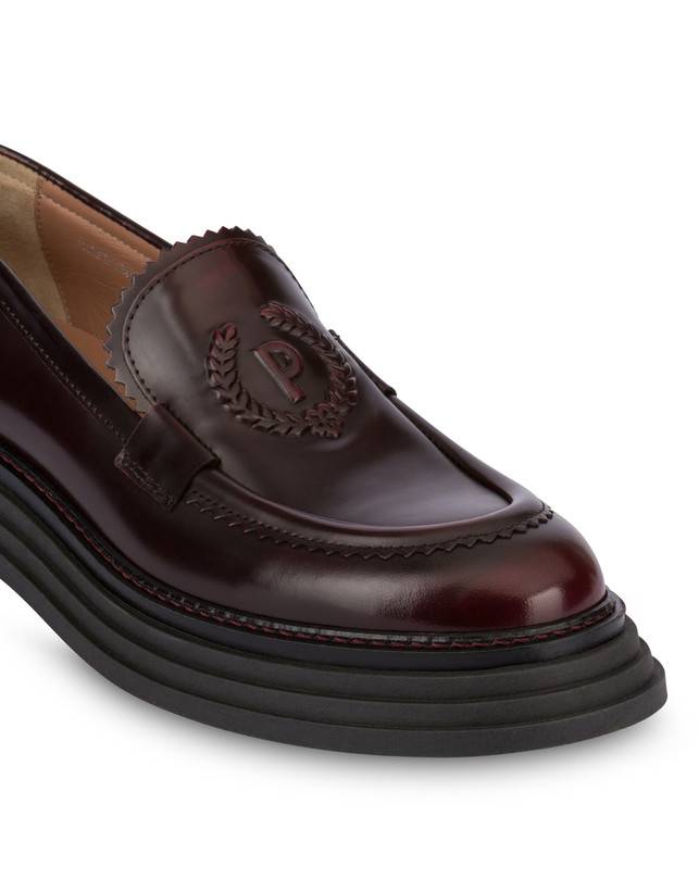 Pollini Mocassini In Vitello Abrasivato Stairway Mosto Saldi