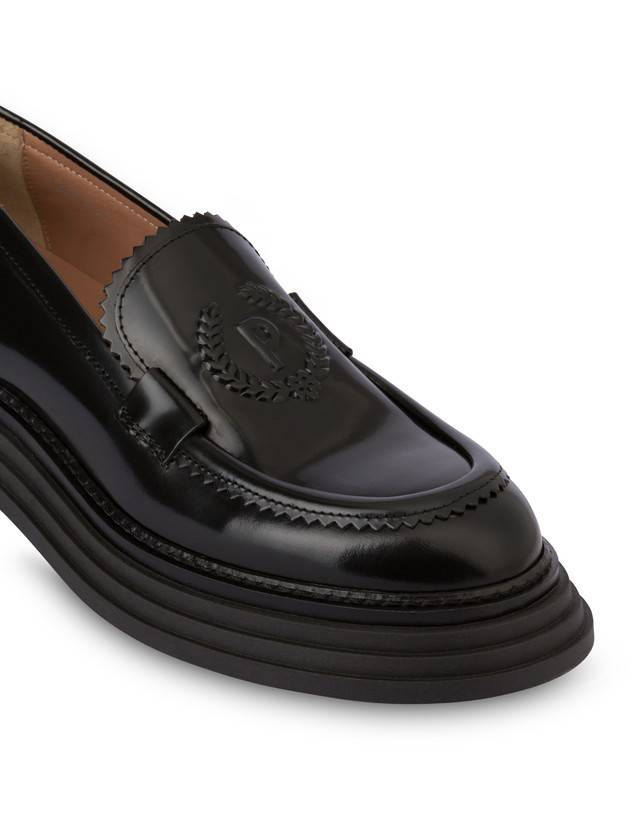 Pollini Mocassini In Vitello Abrasivato Stairway Nero Offerte