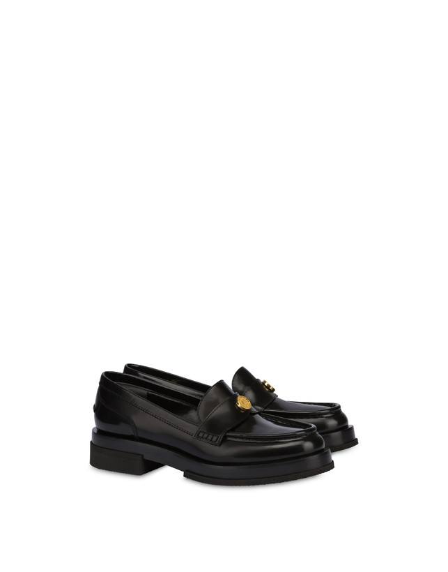Pollini Mocassini Penny In Vitello Abrasivato Code Nero Discount Store per i nuovi prodotti