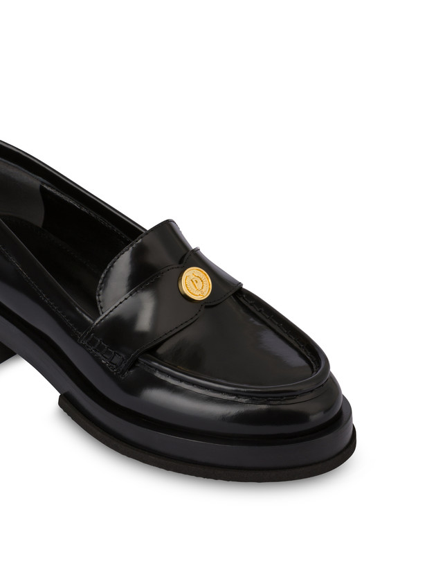 Pollini Mocassini Penny In Vitello Abrasivato Code Nero Discount Store per i nuovi prodotti