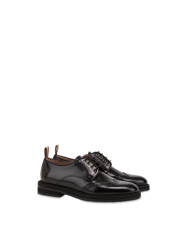 Pollini Derby In Vitello Abrasivato Mannish Nero I Più Venduti