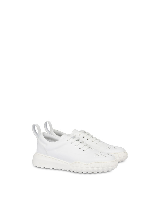 Pollini Sneakers In Vitello Runabout Italy