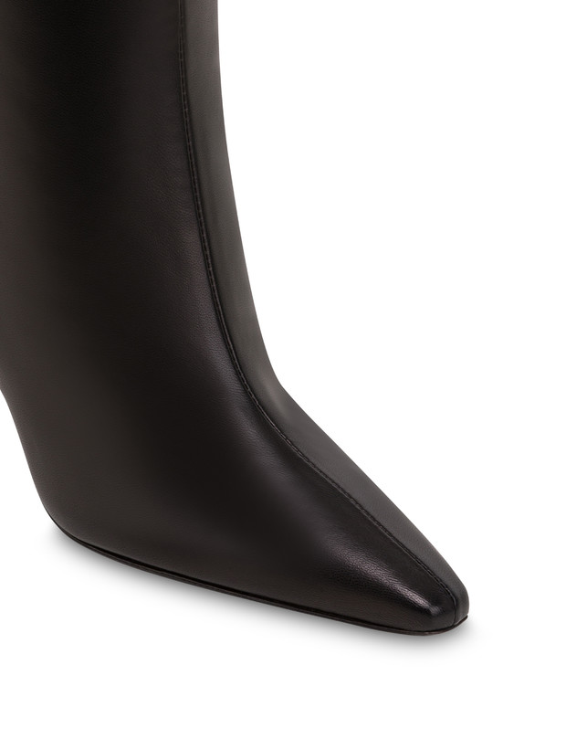 Pollini Stivali In Nappa Sissi Nero Vendita