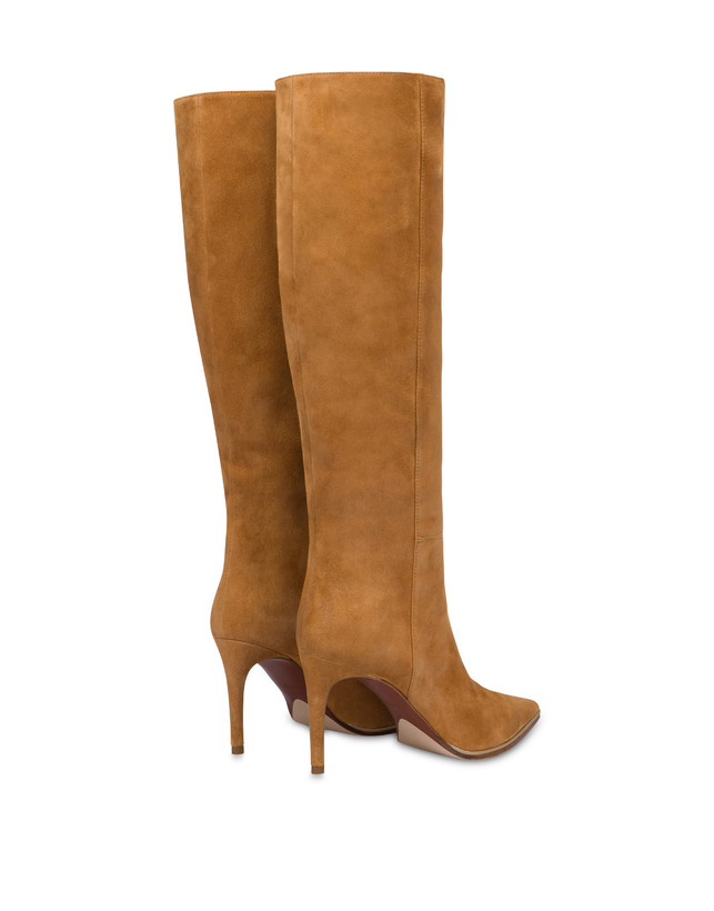 Pollini Stivale In Crosta Attitude Caramello Promozione