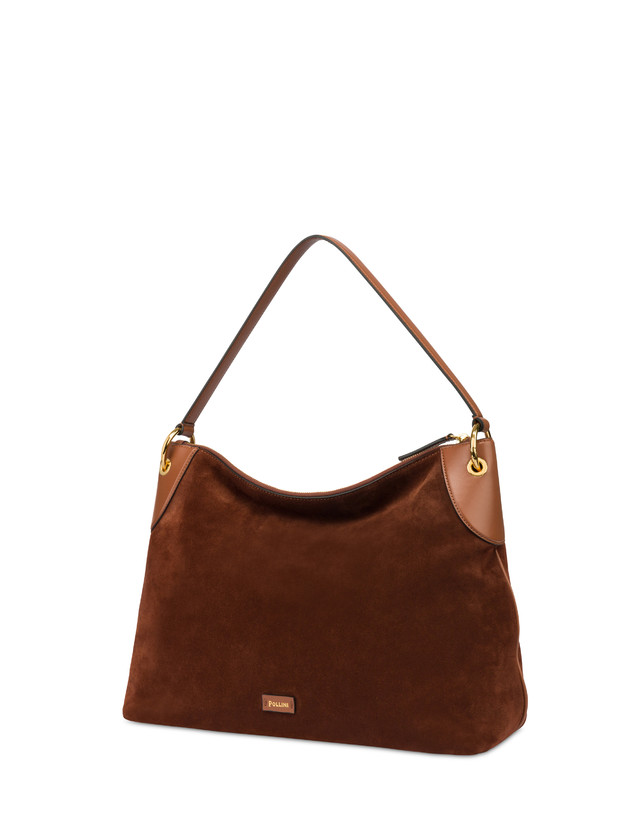 Pollini Hobo Bag In Crosta Anjia Negozi Online