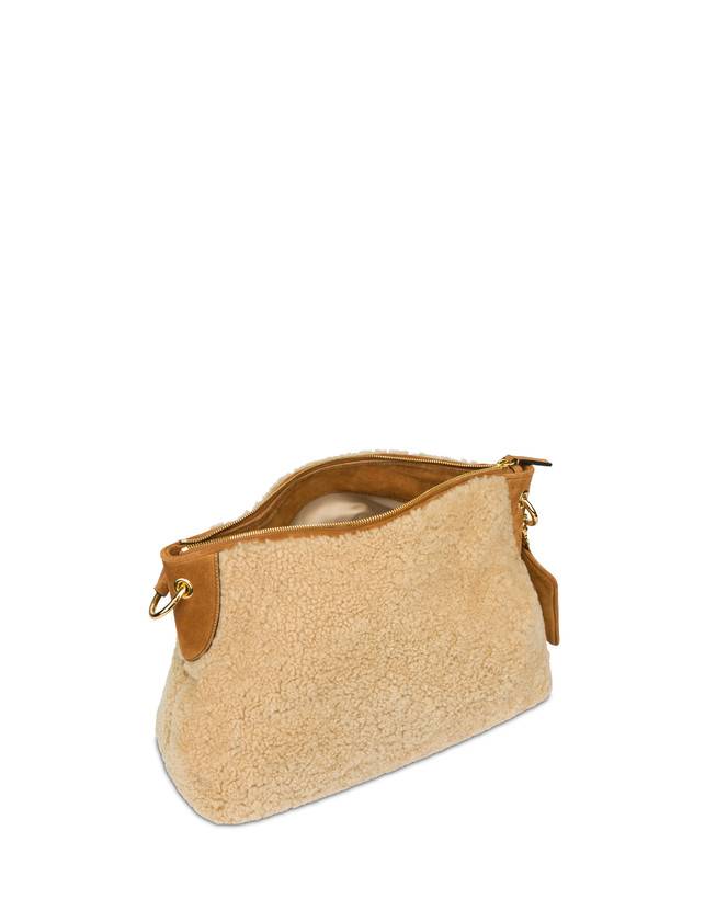 Pollini Hobo Bag In Montone E Crosta Anjia Acquista Ora