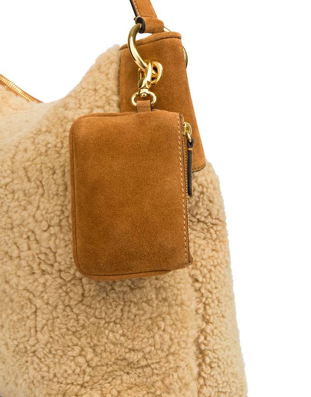 Pollini Hobo Bag In Montone E Crosta Anjia Acquista Ora