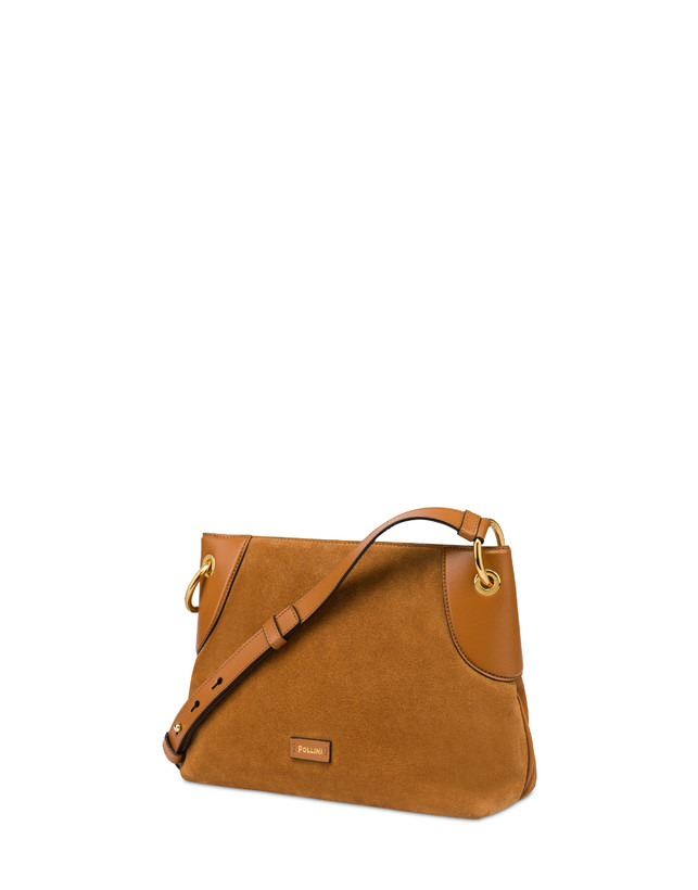 Pollini Borsa A Tracolla In Crosta Anjia Promozione Limitata