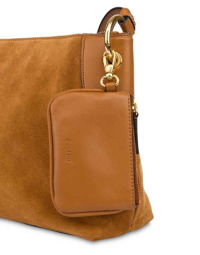 Pollini Borsa A Tracolla In Crosta Anjia Promozione Limitata