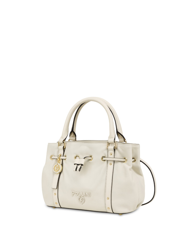 Pollini Piccola Borsa In Nappa Serena Avorio/avorio Offerta